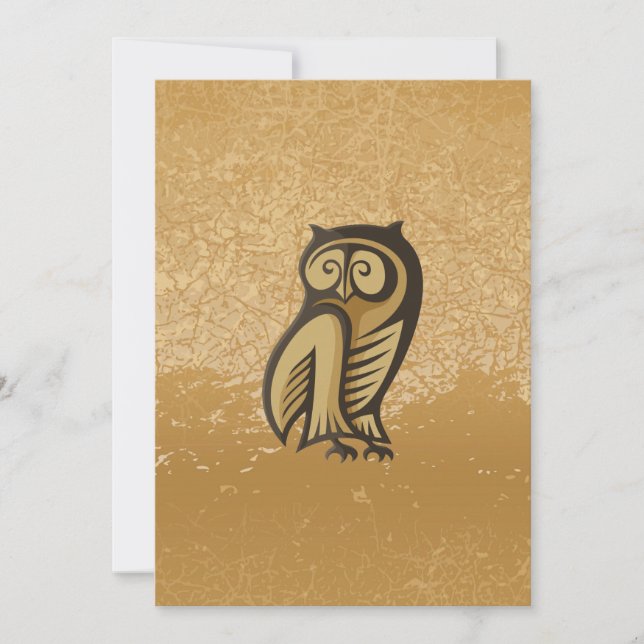 Uggla Symbol Färg (Framsida)