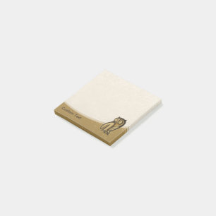 Uggla Symbol Färg Post-it Block