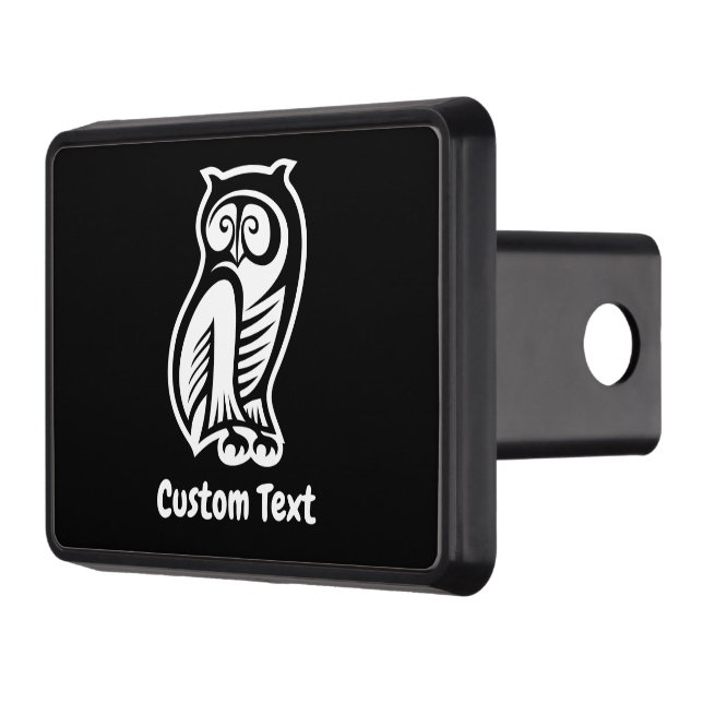 Uggla Symbol White Dragkroksskydd (Vänster)