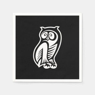 Uggla Symbol White Pappersservett