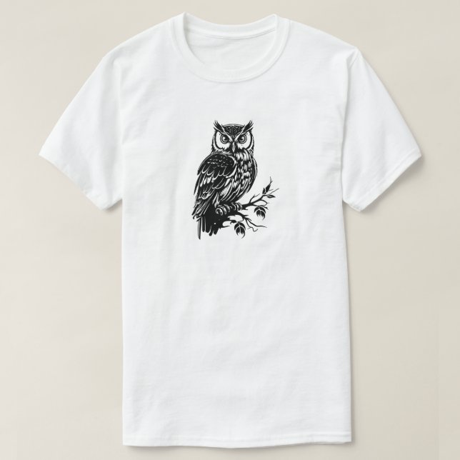 Uggla T-Shirt (Design framsida)
