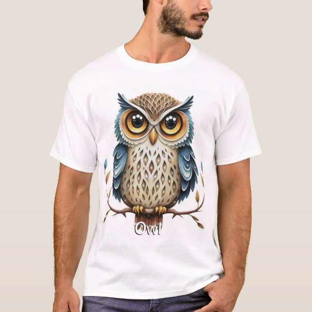 Uggla T Shirt (Framsida)