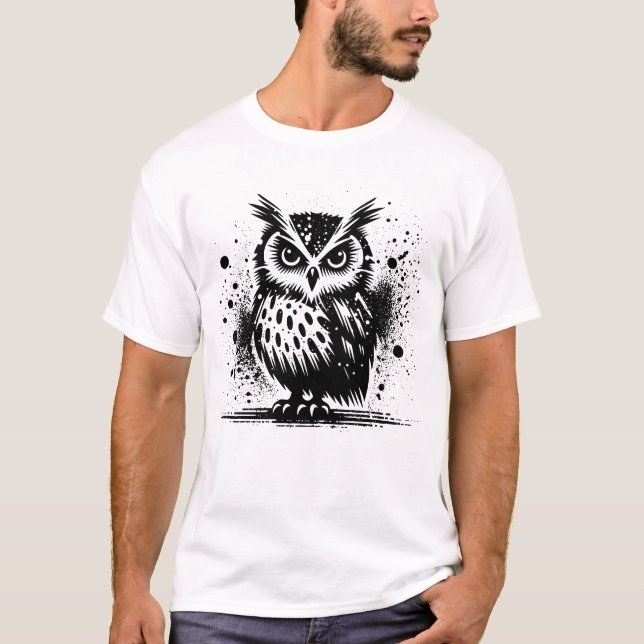 Uggla T Shirt (Framsida)