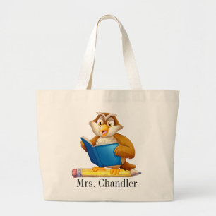 Uggla Teacher Tote Bag Jumbo Tygkasse