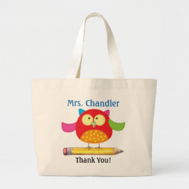 Uggla Teacher Tote Bag Jumbo Tygkasse