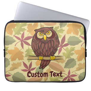 Uggla Tecknad Laptop sleeve