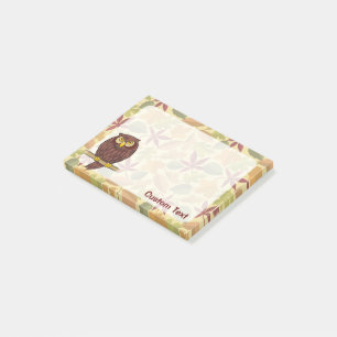 Uggla Tecknad Post-it Block
