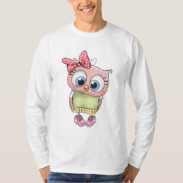 Uggla Tecknad T Shirt