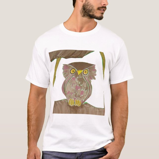 uggla träd tee (Framsida)