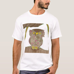 uggla träd tee shirt