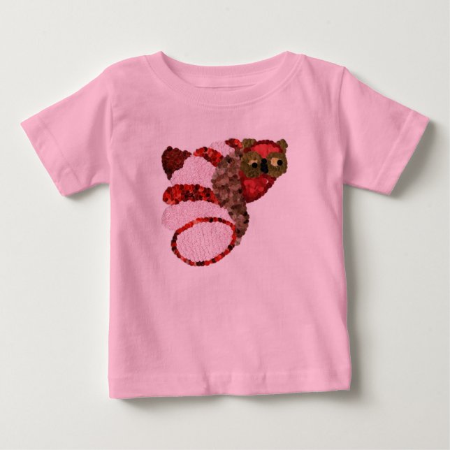 Uggla Tutu Bodydräkt T Shirt (Framsida)