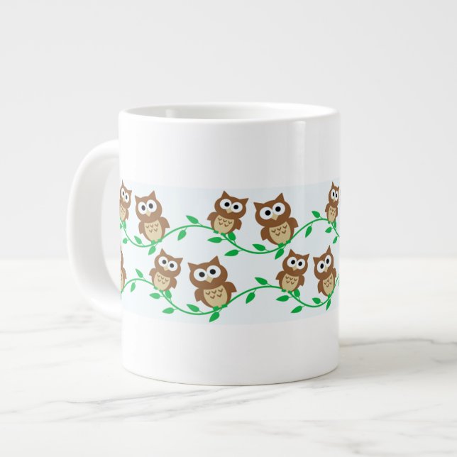 Uggla Uggla Uggla Jumbo Mugg (Framsida vänster)