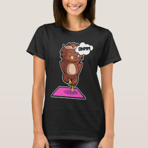 Uggla Uggla Yoga Poses Sport Gymnastics Ohmmm Hear T Shirt