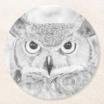 Uggla Underlägg Papper Rund<br><div class="desc">Uggla</div>