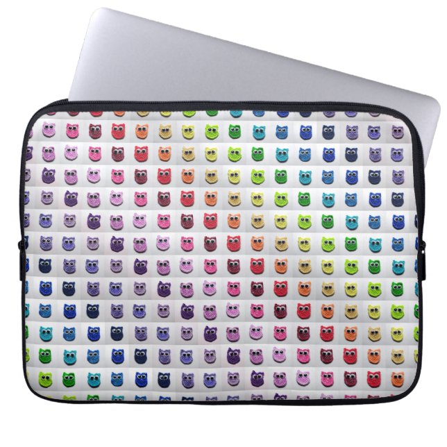 Uggla var där laptop fodral (Framsidan)