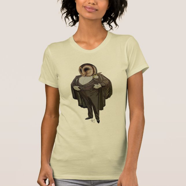 Uggla vid Opera Tee Shirt (Framsida)
