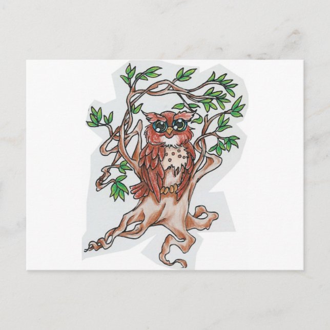 Uggla Vykort (Framsida)