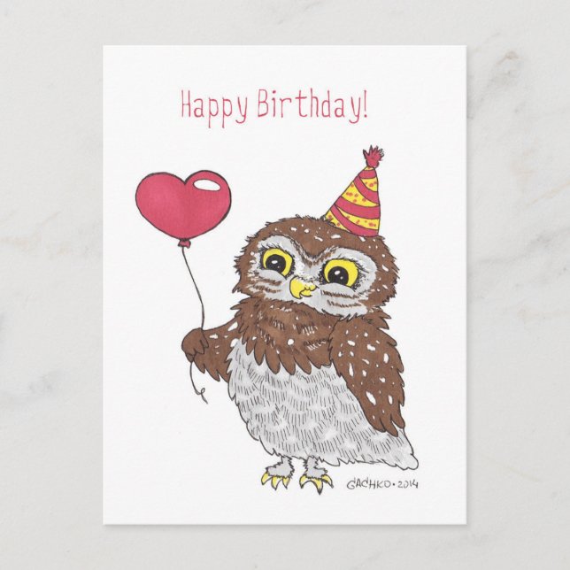 Uggla Vykort (Framsida)