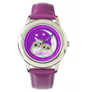 Uggla Whimsical Cute Personlig Armbandsur