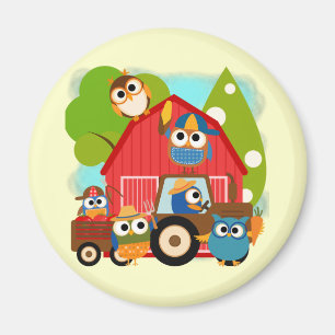 Ugglabönder Magnet