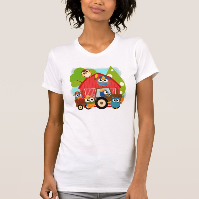 Ugglabönder T Shirt (Framsida)