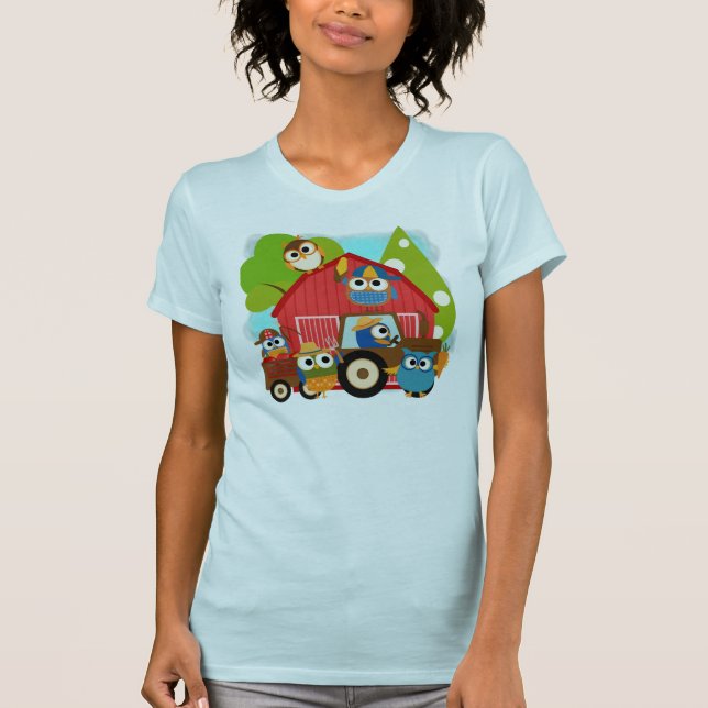 Ugglabönder Tee (Framsida)