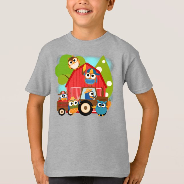 Ugglabönder Tee Shirt (Framsida)