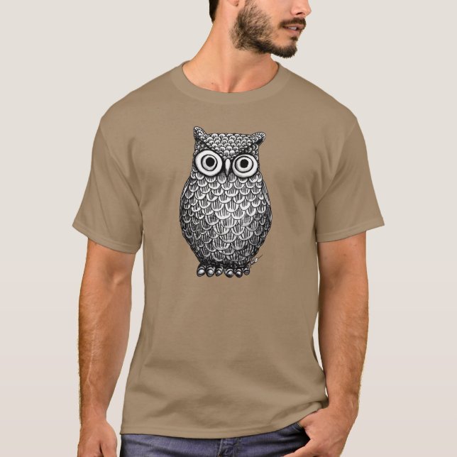 Uggladesignmanar T-tröja Tee Shirt (Framsida)
