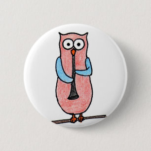 Ugglaemblem Knapp