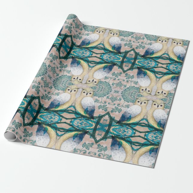 UGGLAFÅGLAR PRESENTPAPPER (Utrullad)