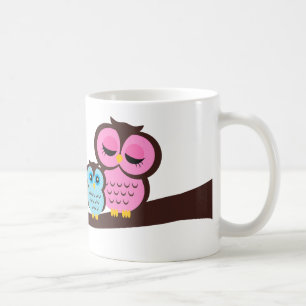 Ugglafamilj Kaffemugg