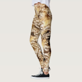 Ugglafjädern fotograferar leggings