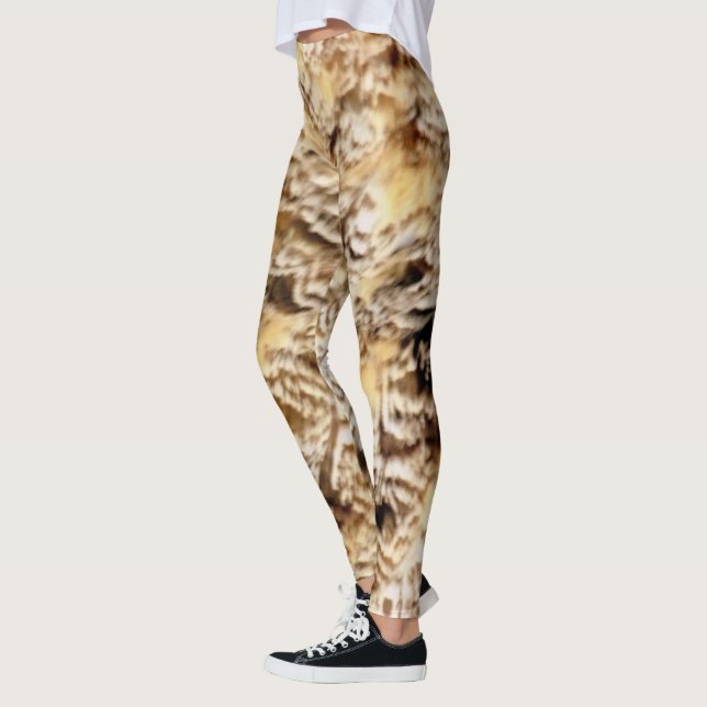 Ugglafjädern fotograferar leggings (Vänster)