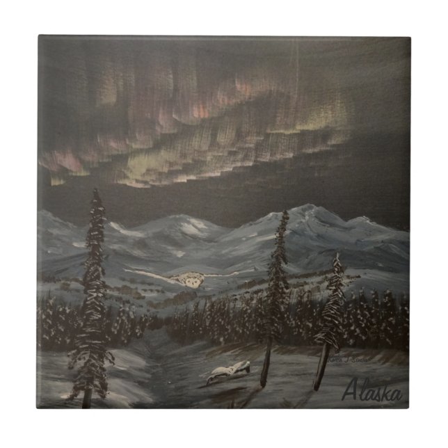 Ugglaflyg Kakelplatta (Framsidan)