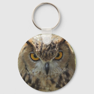 Ugglafoto Keychain Nyckelring