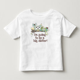 Ugglaframtidsstorasyster T-shirt