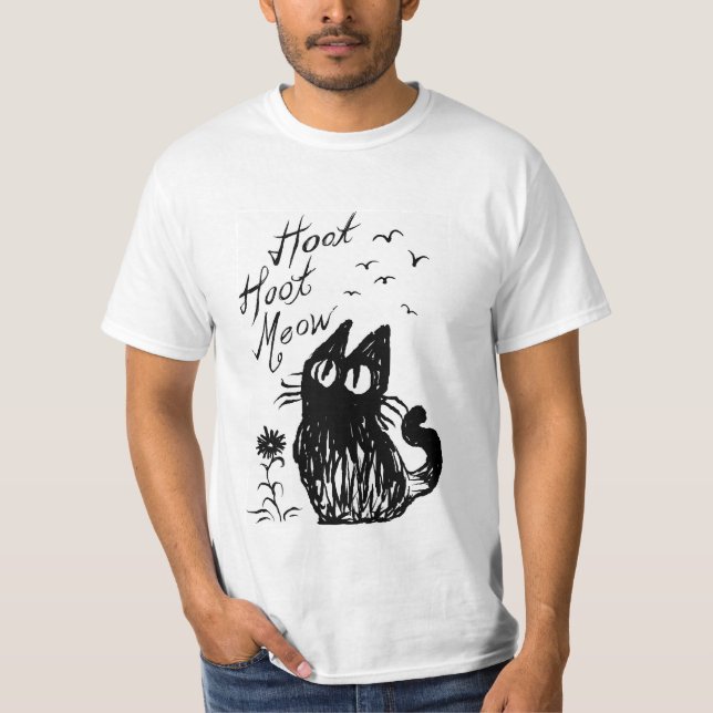 Ugglakatt Tee Shirt (Framsida)