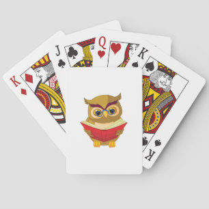Ugglaläsning Spel Kort
