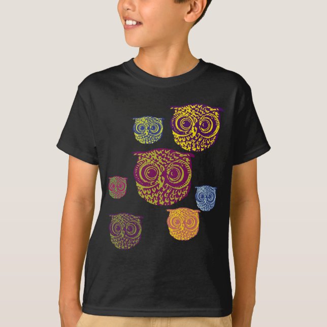 ugglamönster tee (Framsida)