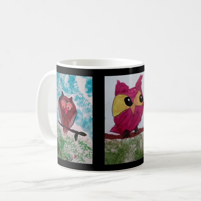 Ugglamugg Kaffemugg (Framsida vänster)