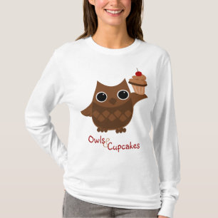 Ugglan och muffinen t-shirt