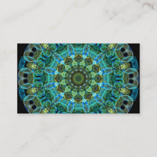 Ugglan synar kaleidoscopen visitkort