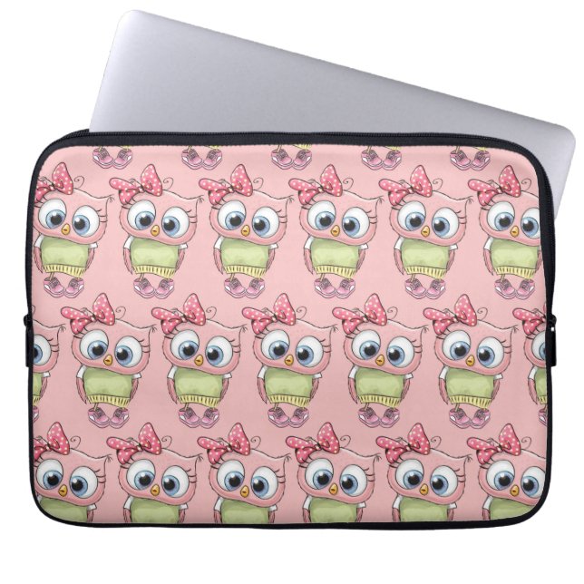 Ugglans datorskyddsväska laptop fodral (Framsidan)