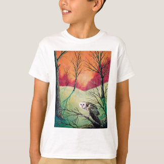 Ugglaprodukter som presenterar "Soren: Uggla av Ga T-shirt