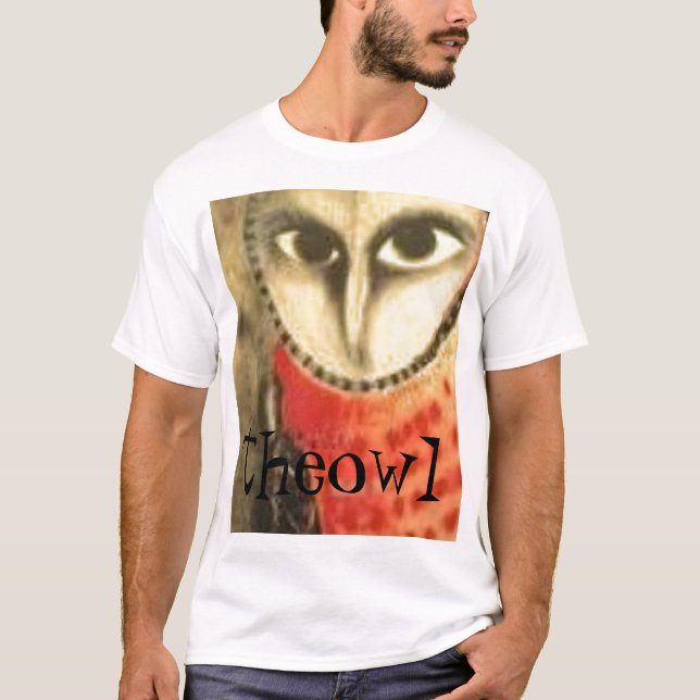 ugglapsykopat, theowl tee (Framsida)
