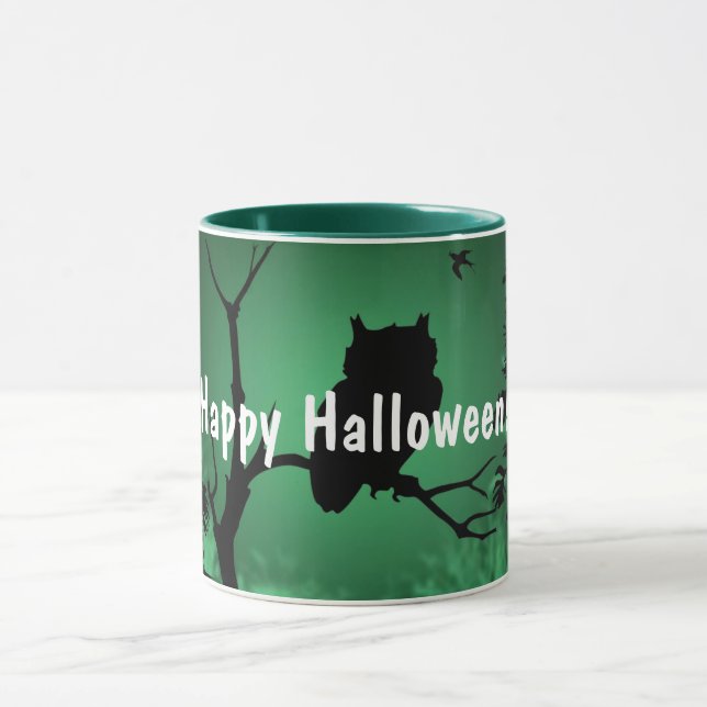 UgglaSilhouette Halloween Mugg (Center)