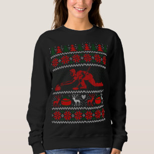Ugglata rader av Curling Stones Curler & Curling T Shirt