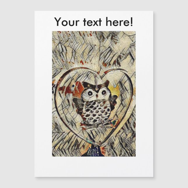 Ugglateckning (Framsida)