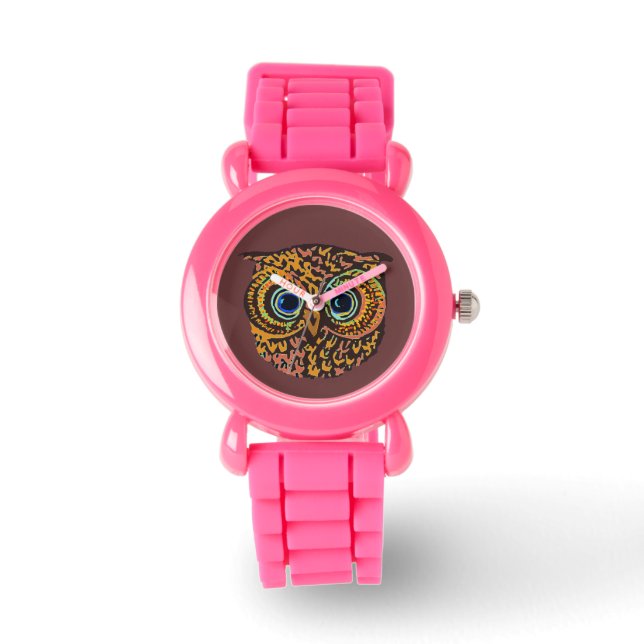 ugglatimmen armbandsur (Framsida)
