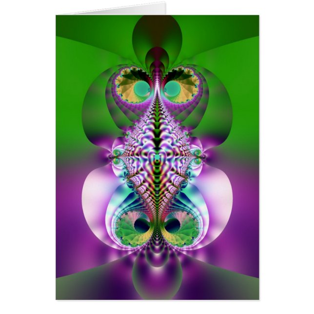 ugglatotem hälsningskort (Framsidan)